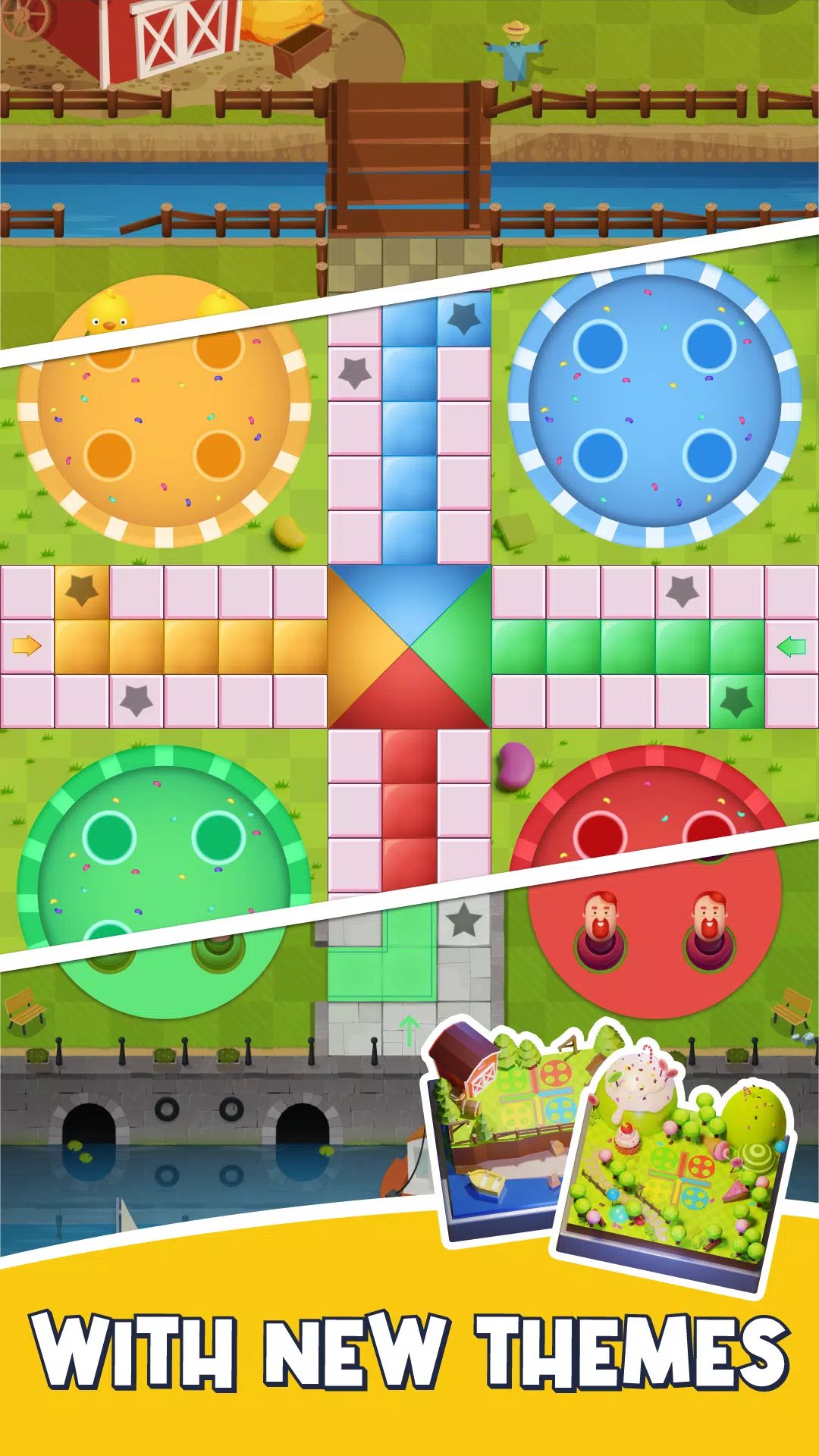 Ludo - Offline Board Game स्क्रीनशॉट 3