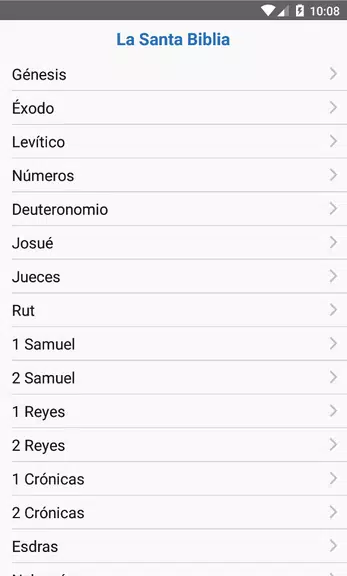 La Santa Biblia Capture d'écran 1
