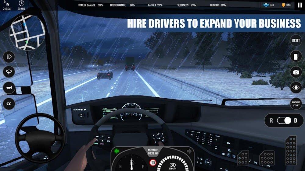 Truck Simulator PRO Europe Zrzut ekranu 1