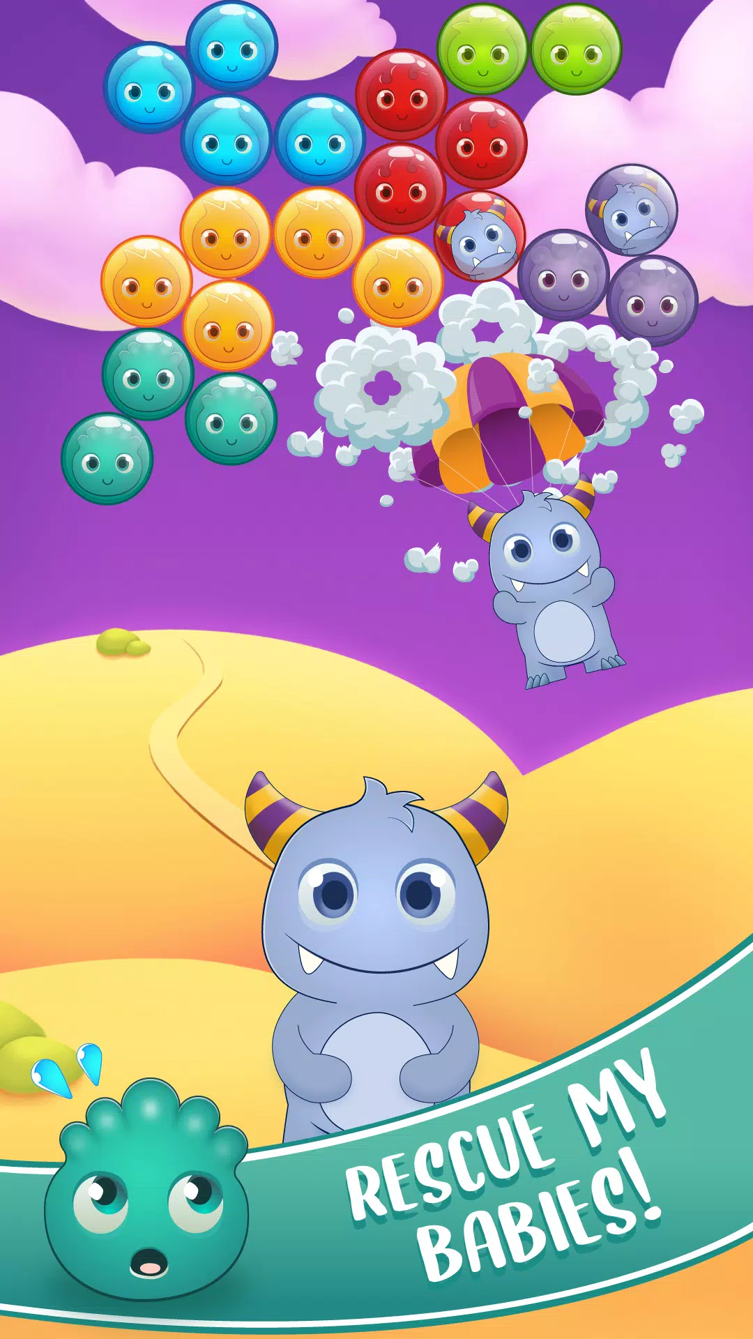 Bubble friends rescue应用截图第2张