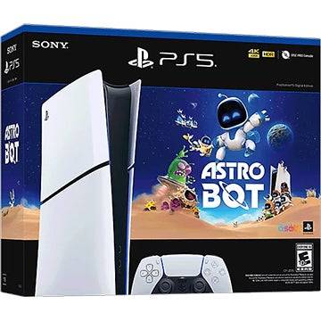 Sony PlayStation 5 Slim Digital Edition Pakiet konsoli Astro Bot