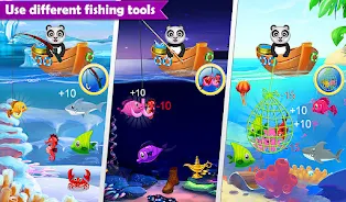 Fisher Panda - Fishing Games Schermafbeelding 3