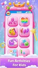 Princess Baby Phone Kids Game スクリーンショット 0