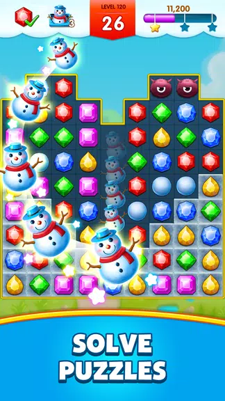 Jewels Legend - Match 3 Puzzle Screenshot 1