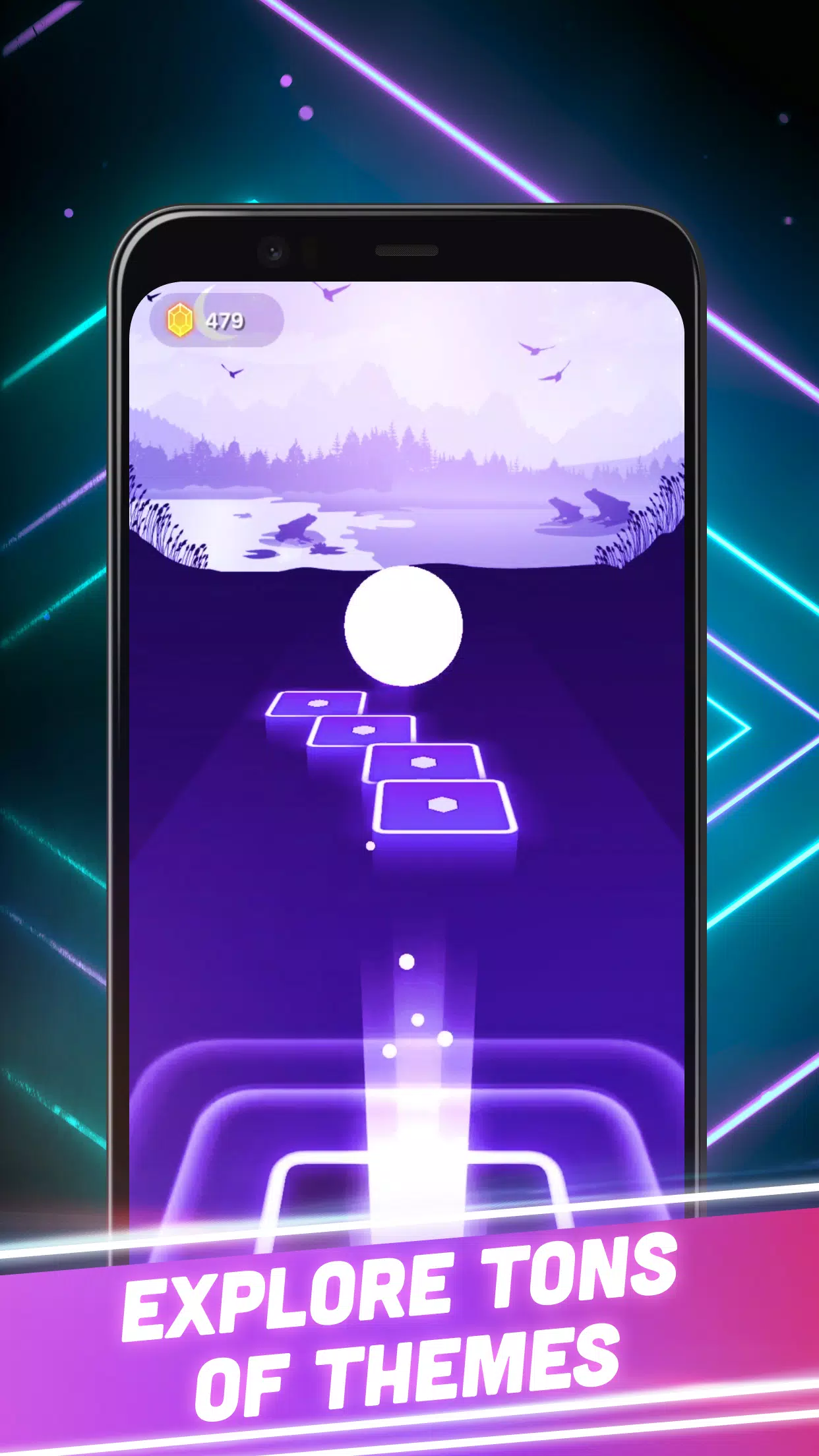 Beat Tiles 3D: Music Game Скриншот 2