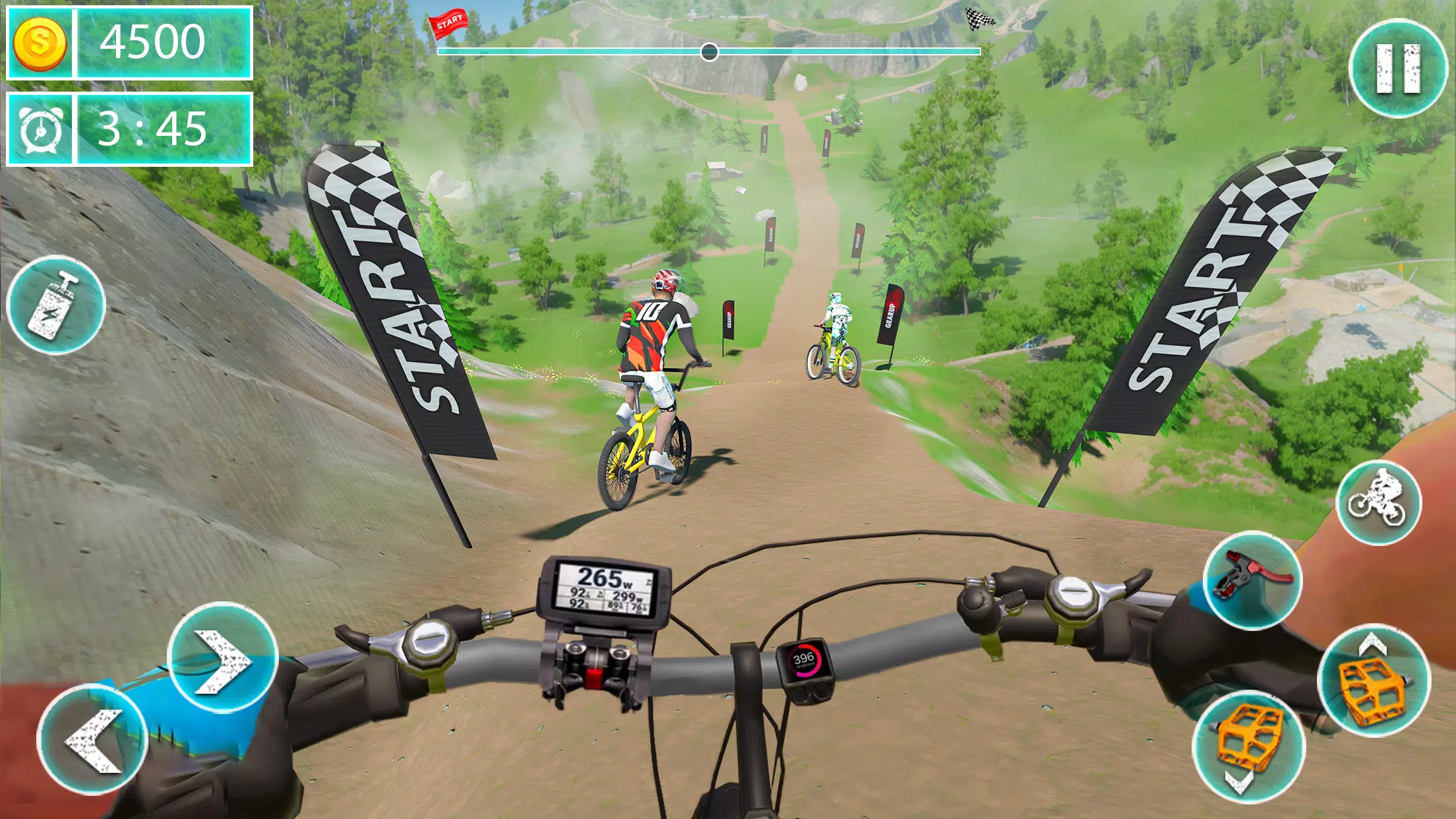 MTB Downhill: BMX Racer Скриншот 0