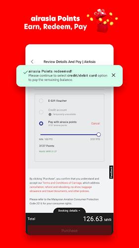 AirAsia MOVE: Flights & Hotels Captura de pantalla 3