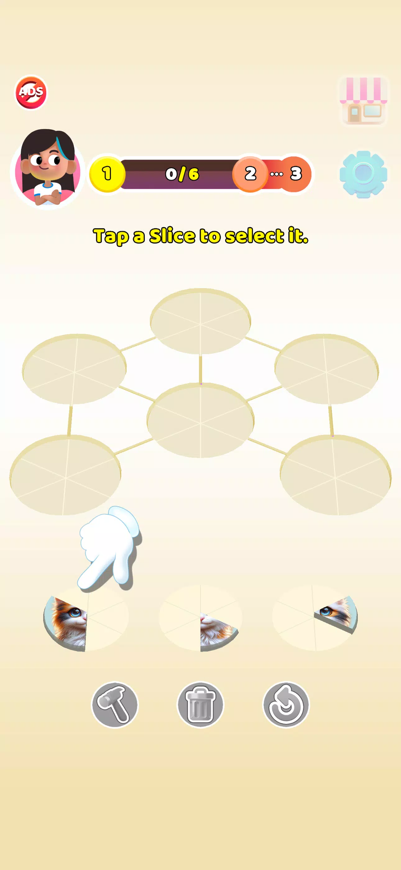 Mia’s Slices: Art Puzzle Game Ảnh chụp màn hình 3