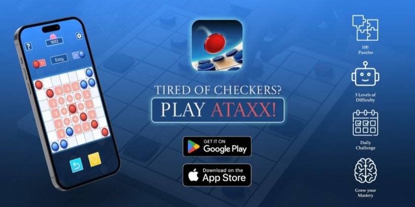 Ataxx: New Board Game Twist on Hexxagon, Now on Mobile