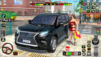 Driving School City Car Games Schermafbeelding 2