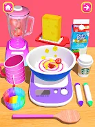 Cake Games: DIY Food Games 3D ภาพหน้าจอ 0