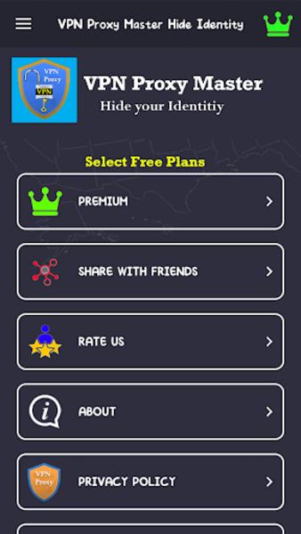 VPN Proxy Master Hide Identity應用截圖第2張