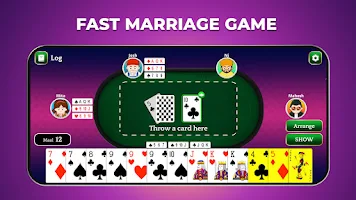 Marriage Card Game Schermafbeelding 1