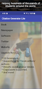 Citation Generator Lite Screenshot 1