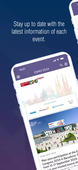ESMO Events 스크린샷 1
