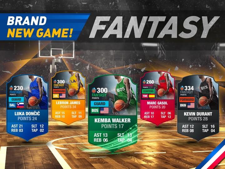 Basketball Fantasy Manager NBA ဖန်သားပြင်ဓာတ်ပုံ 1