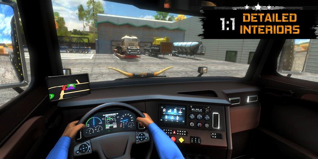 Truck Simulator USA Revolution Mod Captura de pantalla 2