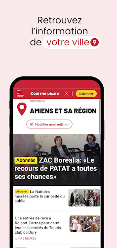 Courrier picard : Actu & vidéo Capture d'écran 0