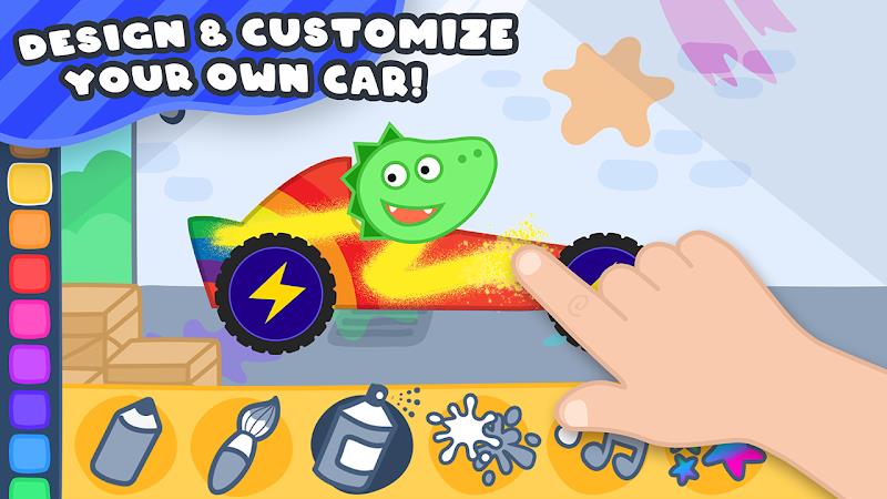 Racing Cars for kids Screenshot 1