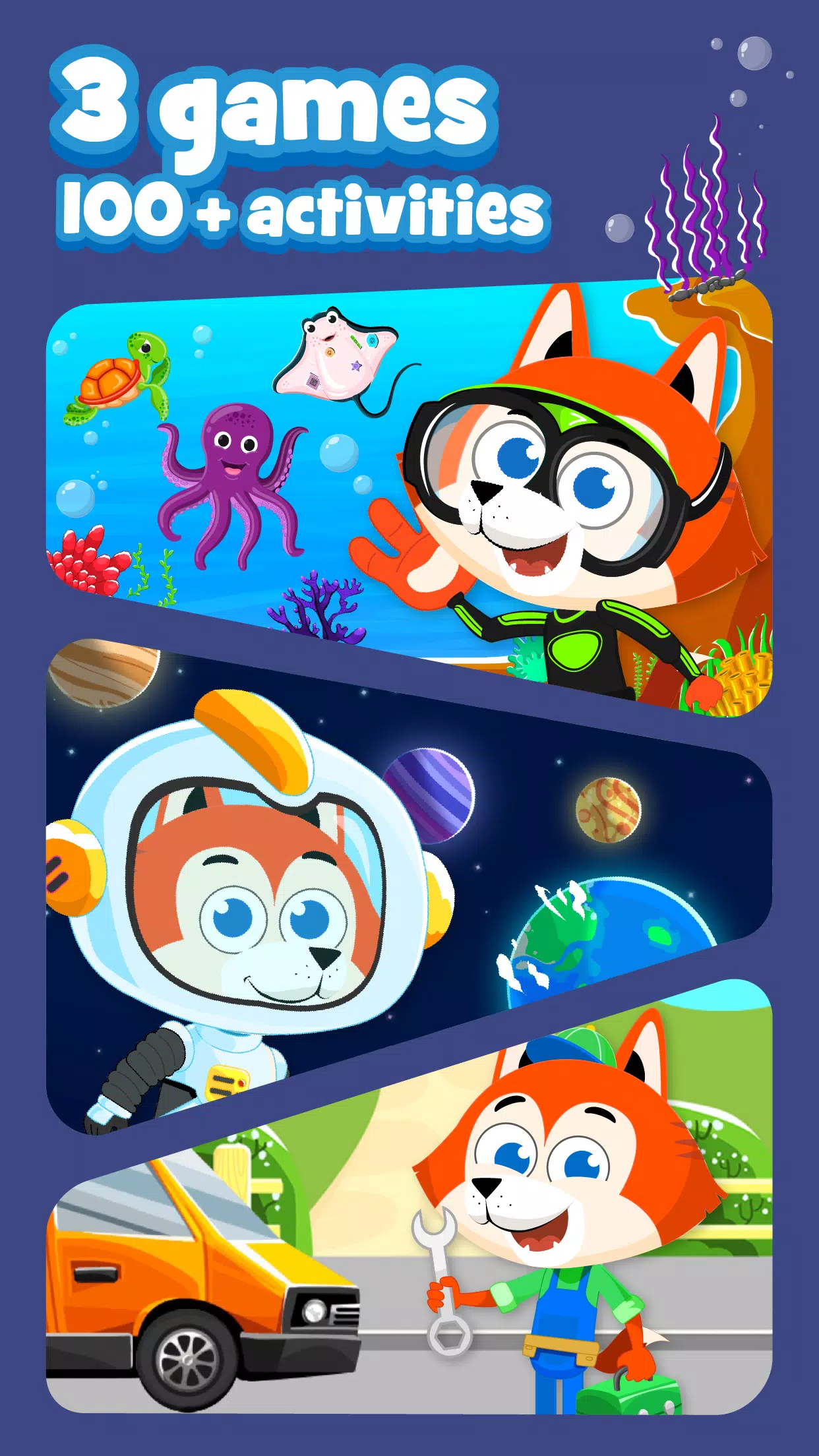 Alex The Explorer Kids Game Captura de tela 0