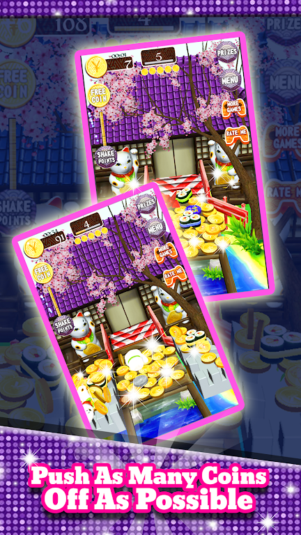 Coin Japan Pusher Fever Mania Tangkapan skrin 2