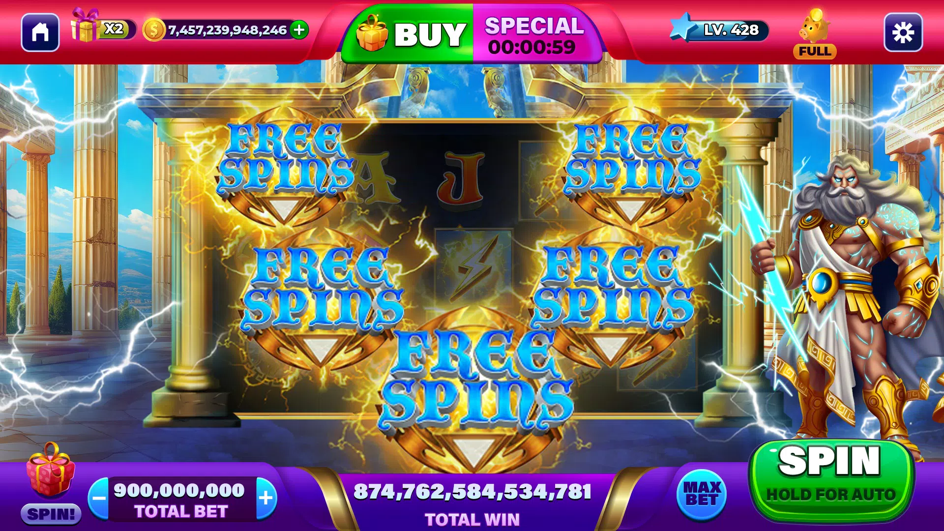 Clover Slots Epic Casino Games Capture d'écran 1