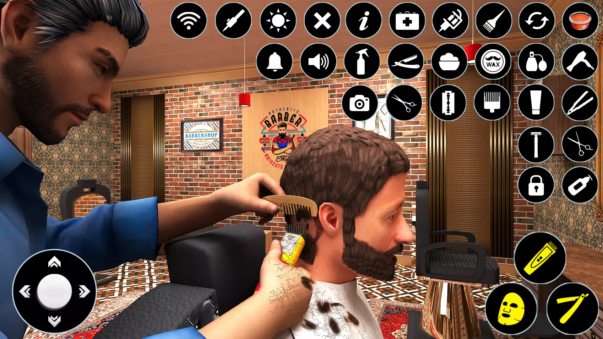 Barber Shop Game: Hair Salon Captura de pantalla 2