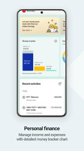 Techcombank Mobile Capture d'écran 2