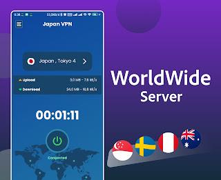 Japan VPN - Use Japan Proxy Ip スクリーンショット 2