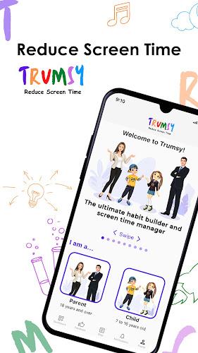 Trumsy: Reduce Screen Time App Captura de tela 0