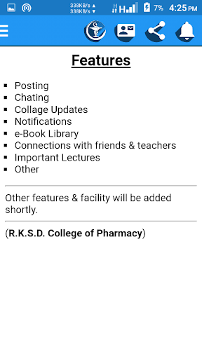 RKSD College of Pharmacy スクリーンショット 2