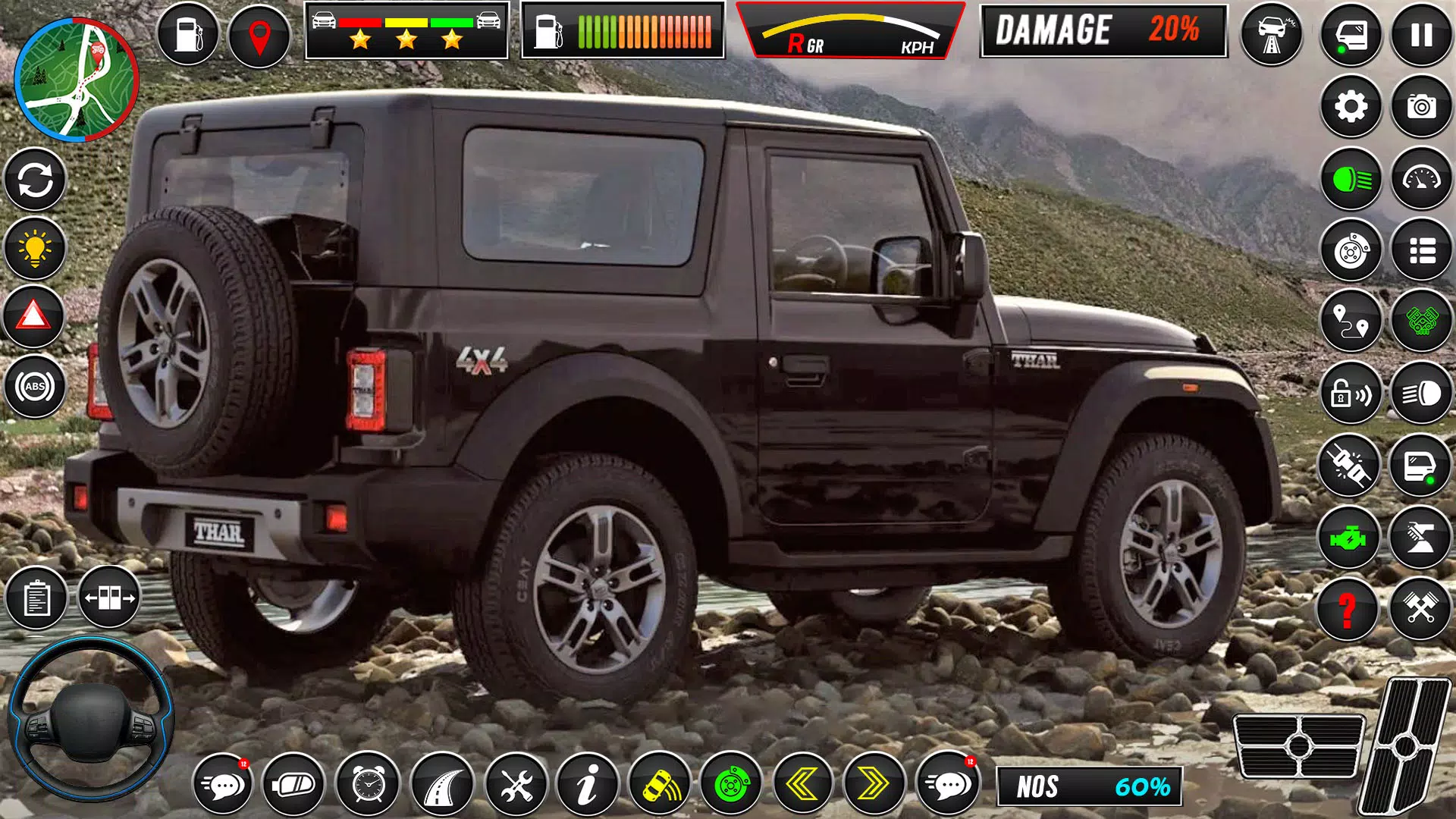 Offroad Jeep Game Simulator 3d Captura de pantalla 3
