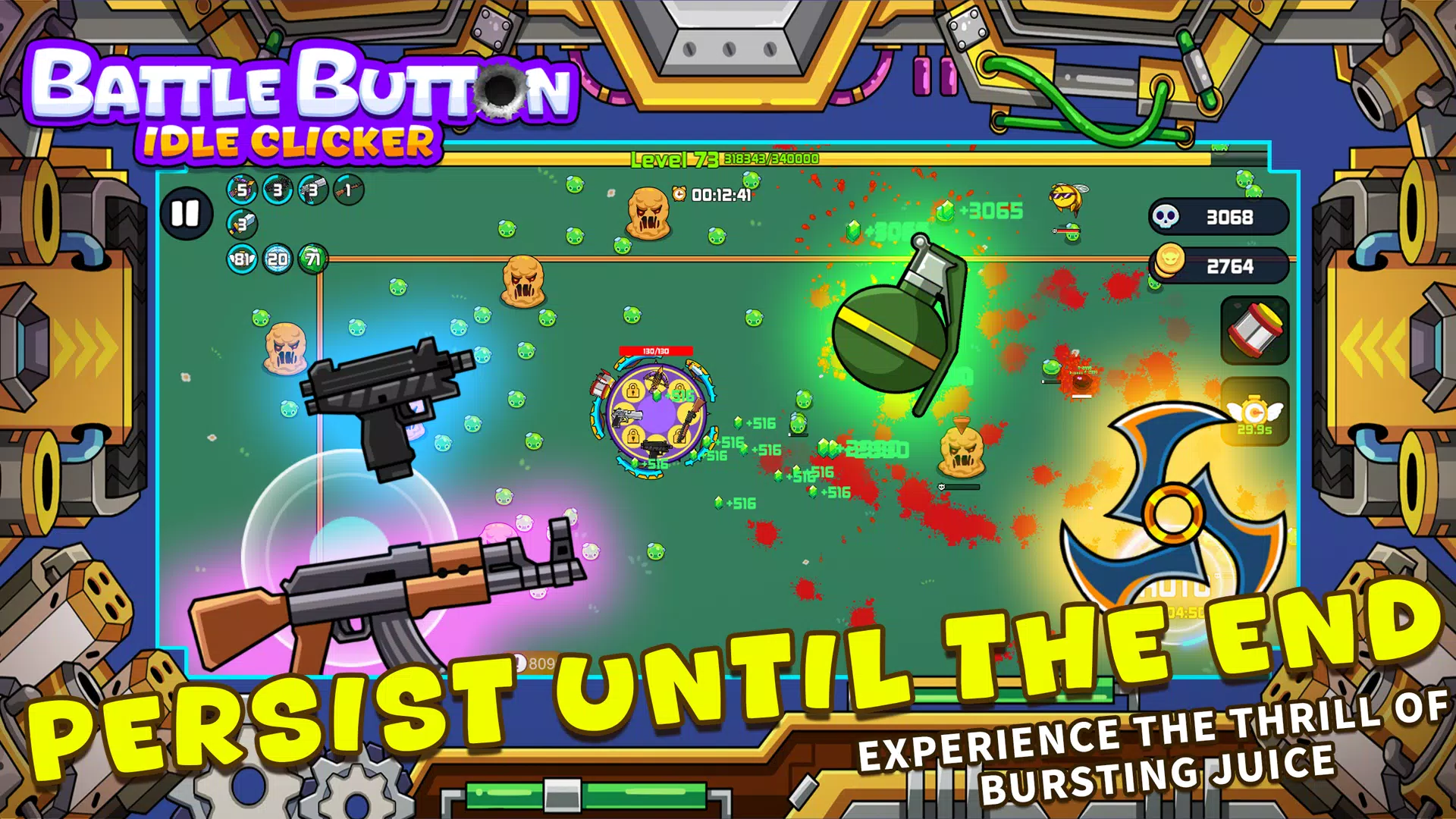 Battle Button - idle clicker 스크린샷 2