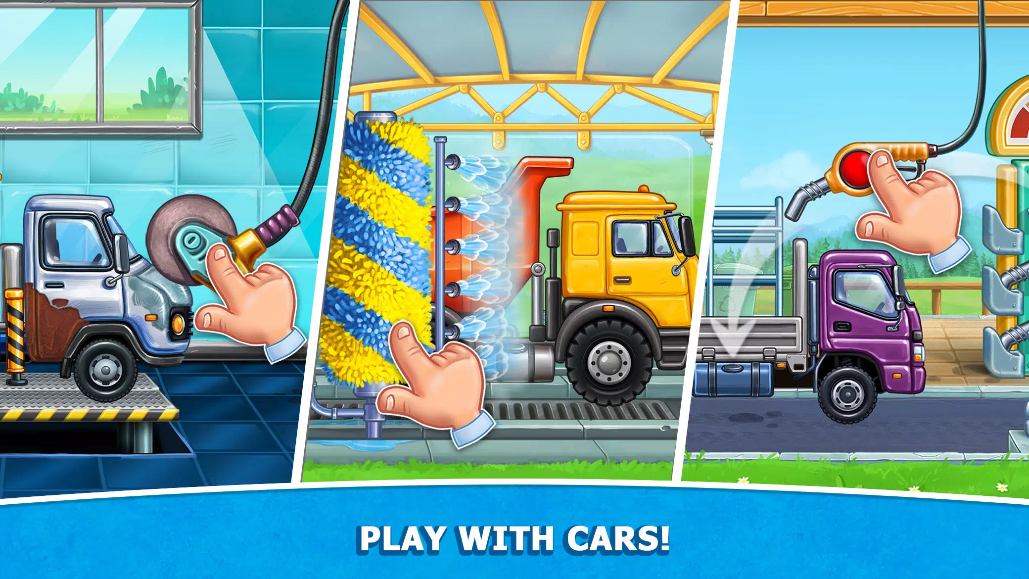 Kids Truck: City Builder Games Capture d'écran 2