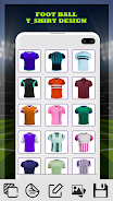 Football Jersey Maker- T Shirt Captura de tela 0