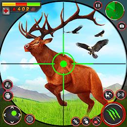 Jungle Deer Hunting Games Ekran Görüntüsü 0