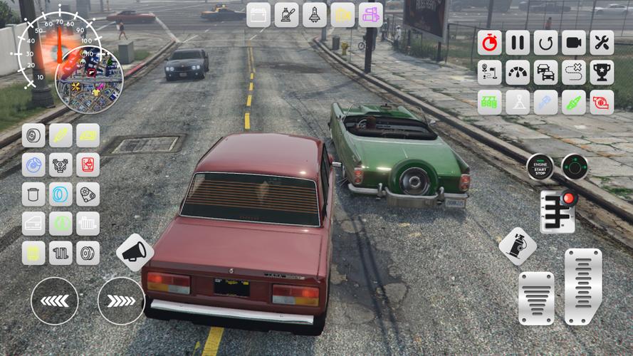 Lada 2107 Tuning Russian City Screenshot 3