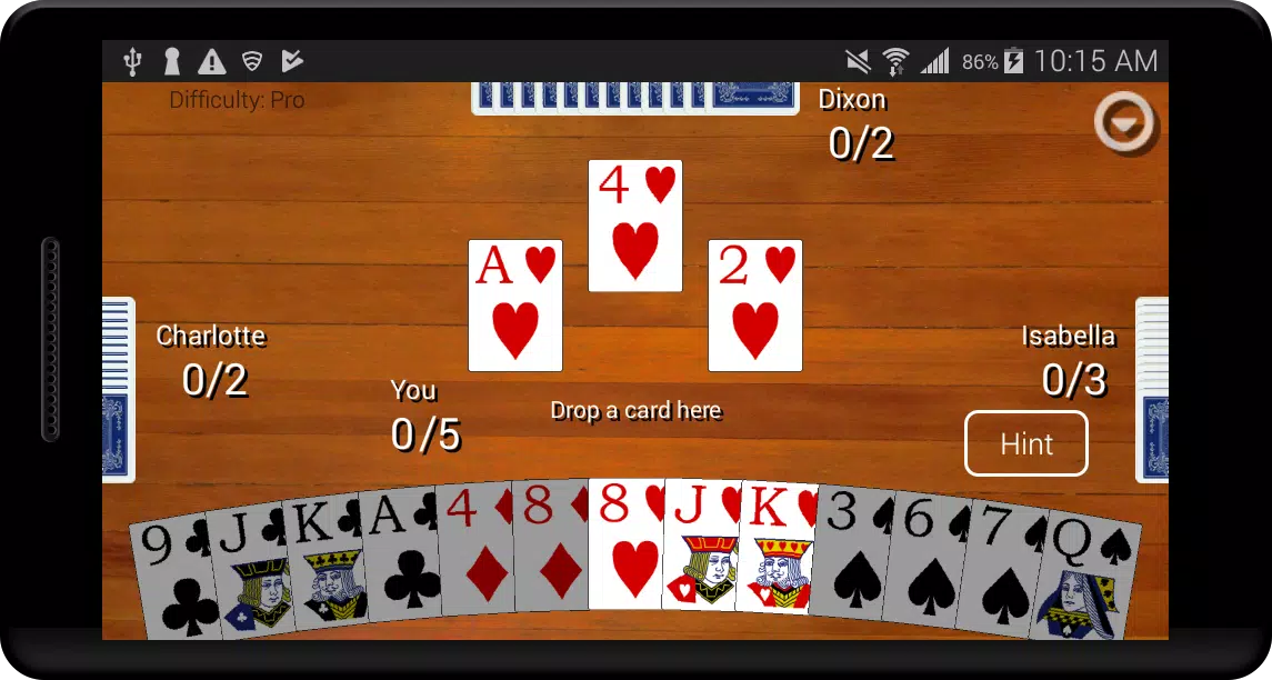 Spades Card Classic Captura de pantalla 2
