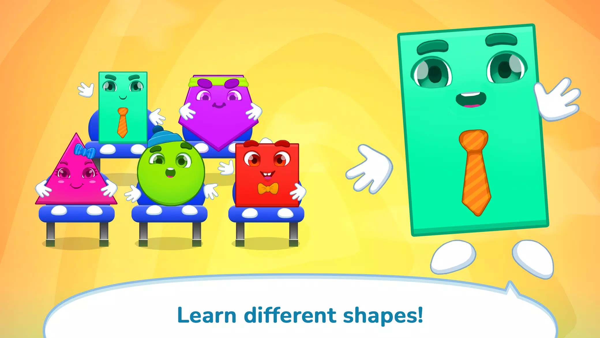 Numbers & Shapes Learning Game Captura de tela 3