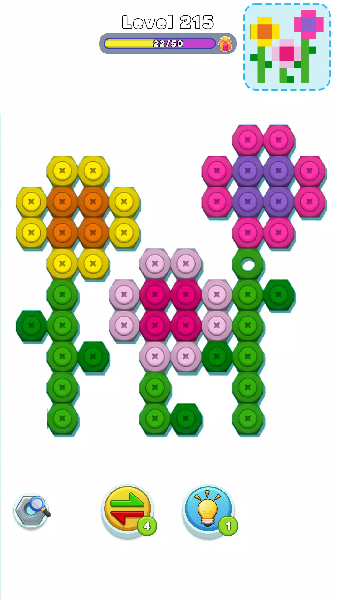 Nut n Bolt Sort: Color Puzzle Screenshot 3