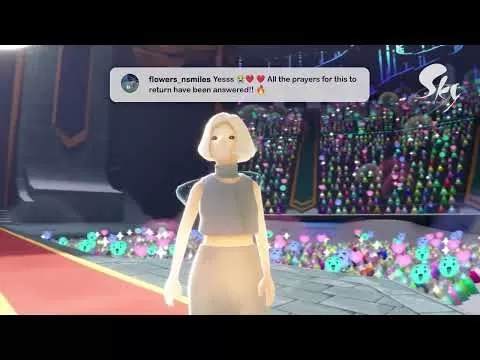Sky: Mga bata ng light aurora collab