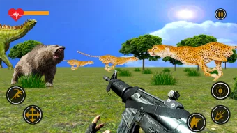 Animal Safari Hunter:Dino Shooter Free スクリーンショット 1