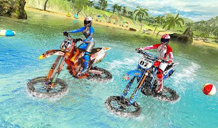 Water Surfer Racing In Moto ဖန်သားပြင်ဓာတ်ပုံ 3