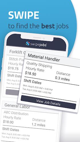 swipejobs スクリーンショット 0