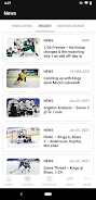 LA Kings Mobile App Schermafbeelding 1