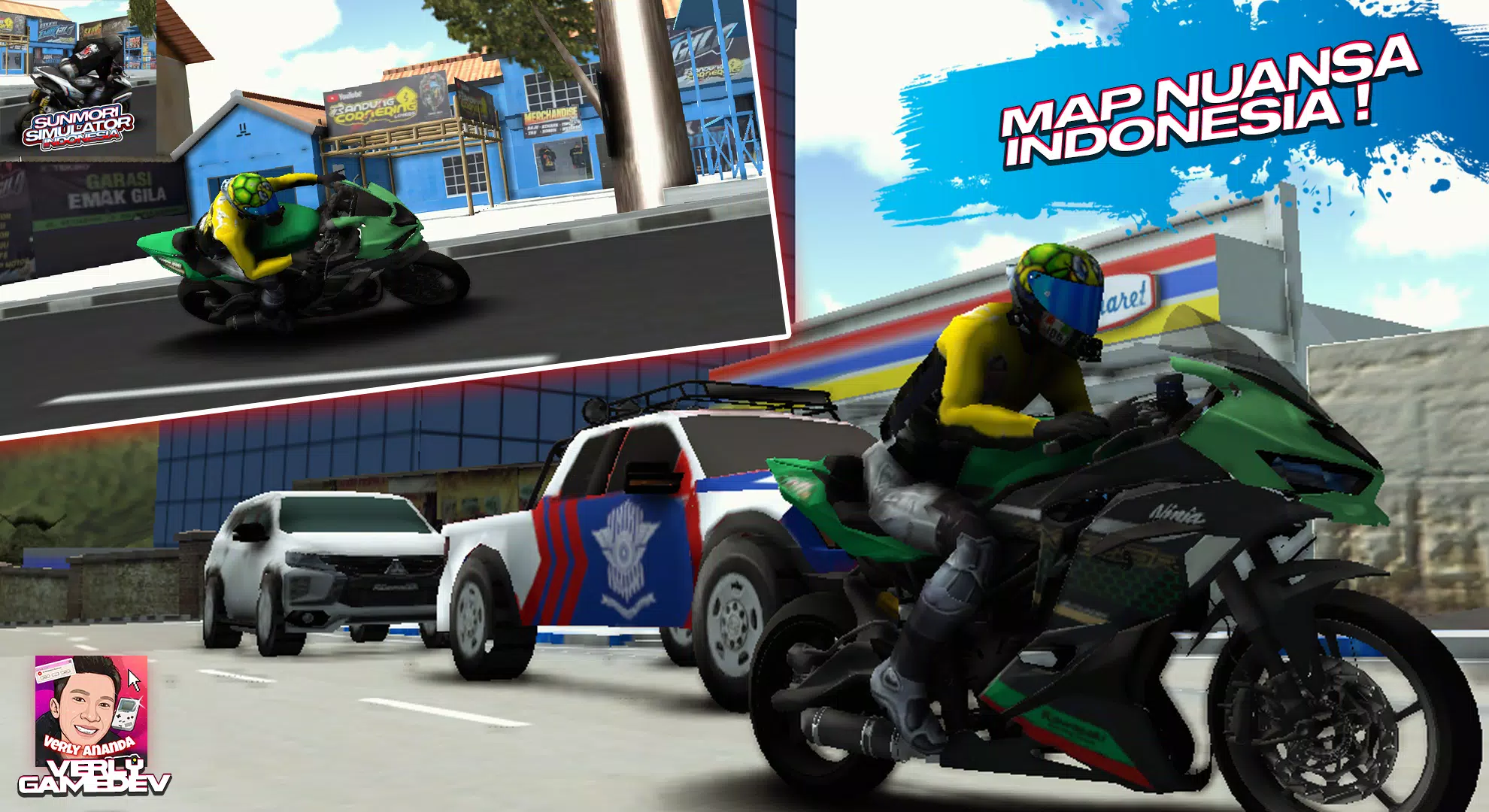 Sunmori Simulator Indonesia 3D 스크린샷 1