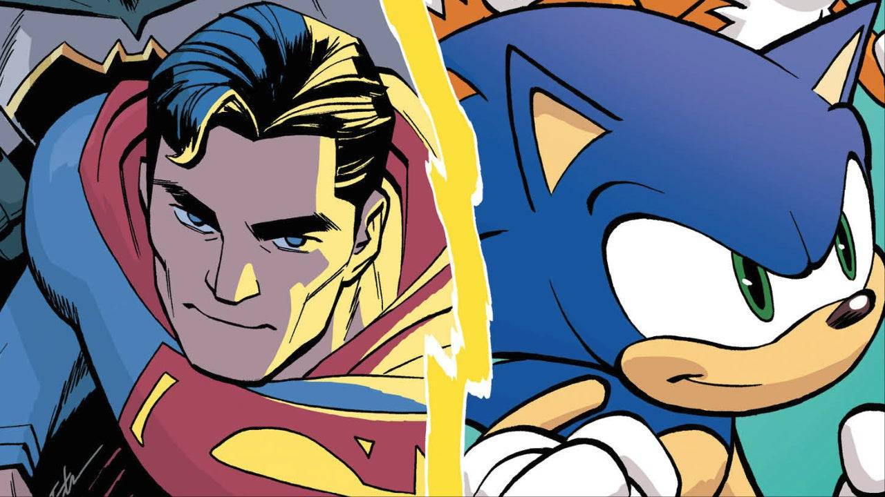 DC X Sonic Crossover: Justice League พบกับทีม Sonic