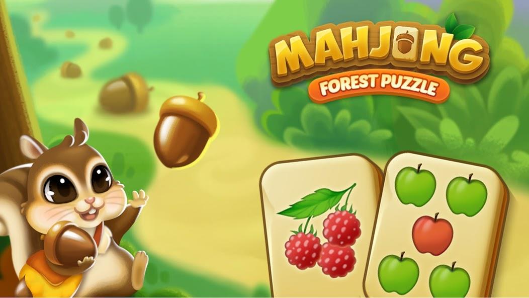 Mahjong Forest Puzzle Mod স্ক্রিনশট 0