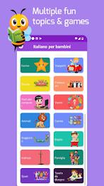 Learn Italian for kids Screenshot 1