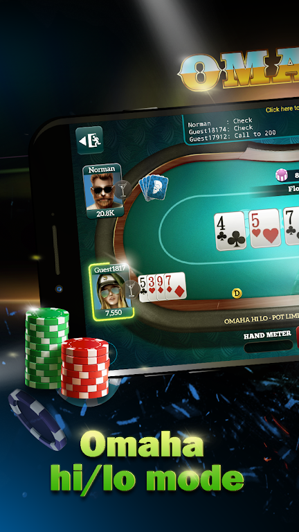 Live Poker Tables–Texas holdem and Omaha Screenshot 2